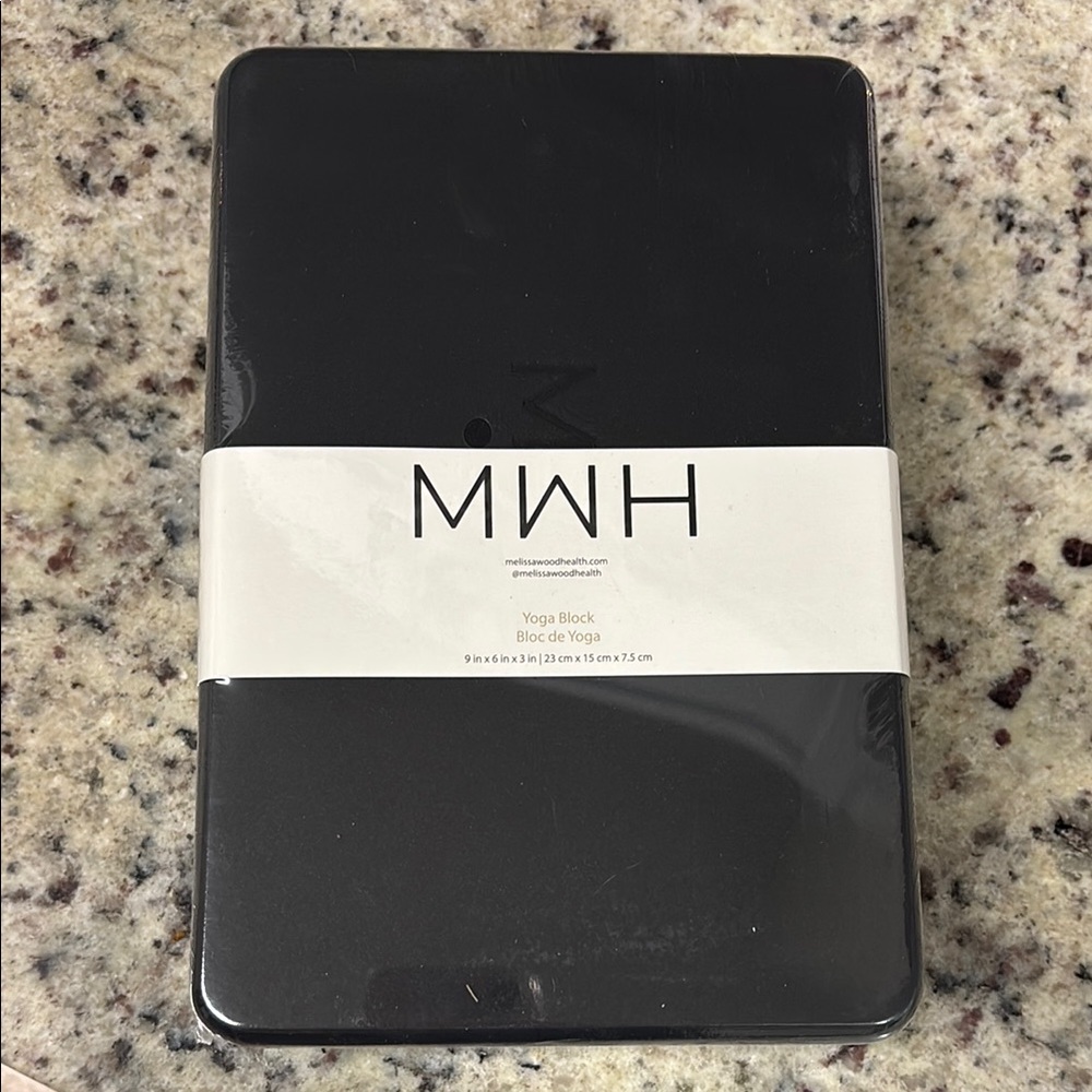 MWH Black Yoga Block